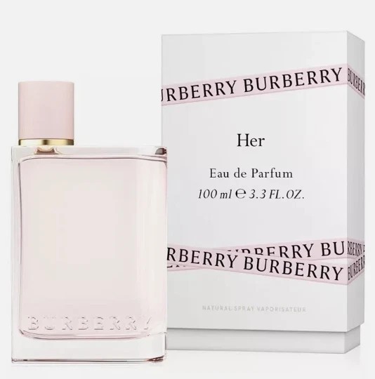 BURBERRY HER By Burberry Perfume for Women EDP 3.3 / 3.4 oz New In Box