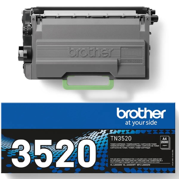 Brother TN-3520 Toner Schwarz-image