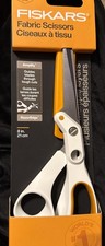 Fiskars 8 Inch Amplify Mixed Media Fabric Scissors NEW