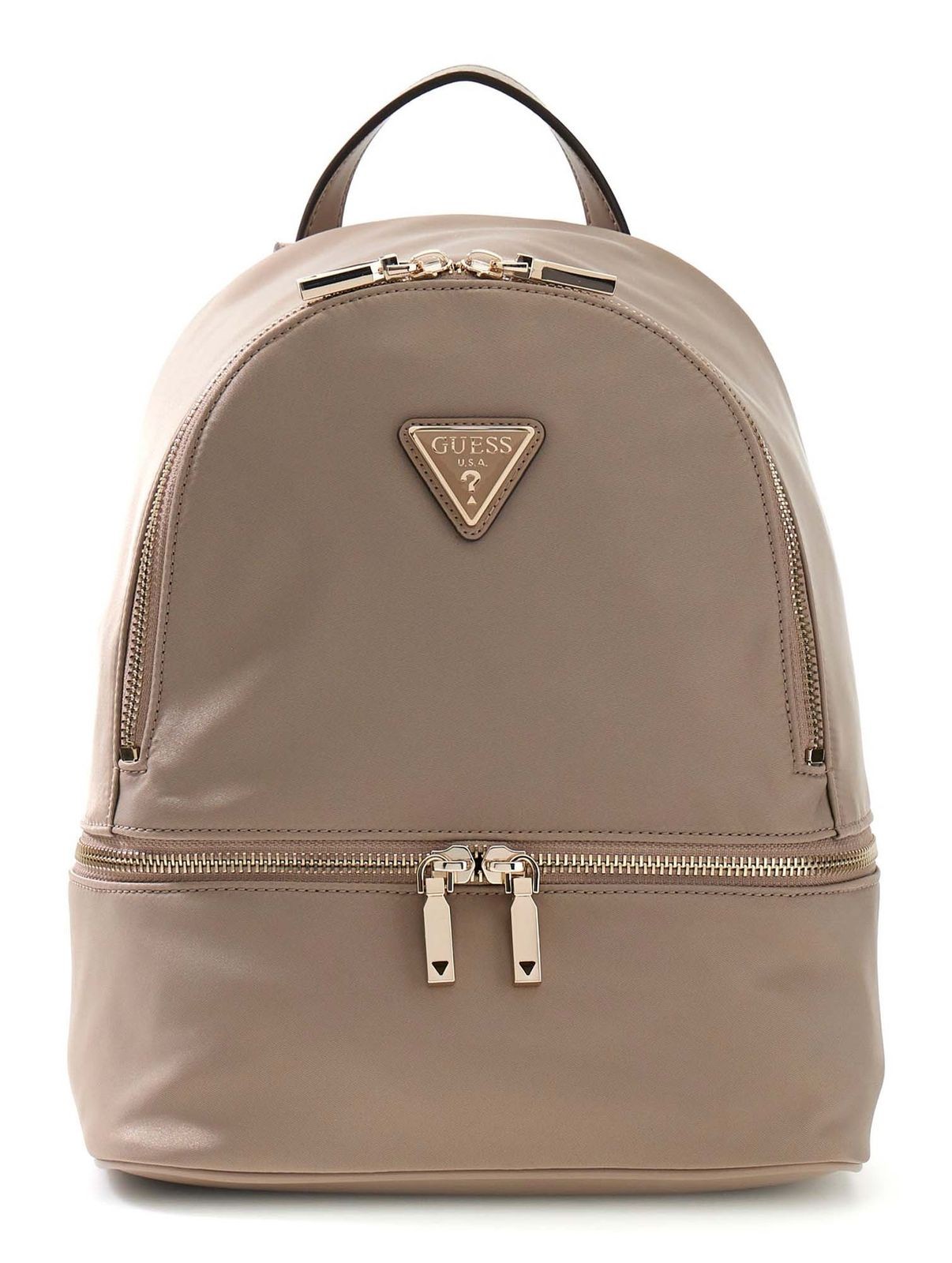 GUESS backpack Follie Travel Small Backpack Taupe