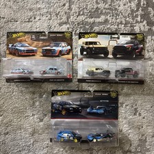 2024 Hot Wheels Car Culture 2 Pack Volkswagen, Ford, Gulf Fiat/Lancia Set