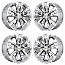 17 Chevrolet Equinox Pvd Bright Chrome Wheels-c Rims Factory Oem Alygv076 Ex...