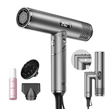 Foldable hair Dryer with Diffuser - 1600W Professional High Speed Blow Dryer ...