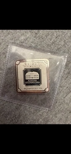 20g Geiger Edelmetalle Silver Bar + 1g Bonus .999 Fine Silver included!