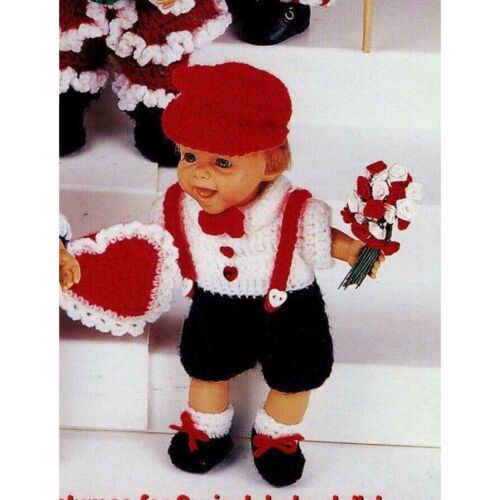 Holiday Baby Dolls Costumes Crochet Patterns For 9 1/2" Dolls 7 Designs - Picture 5 of 5
