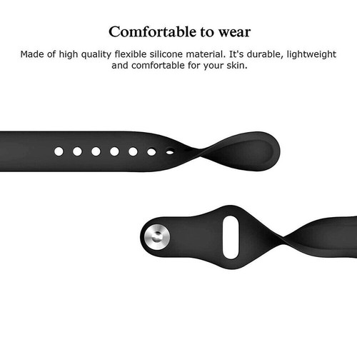 Slim soft Silicone Bracelet Strap Band For Apple Watch Series 10/9/8/7/6/5/4/3/2 - Picture 15 of 42