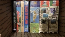 ❤️Lot Of Vintage VHS Tapes Titles Are As Picture Shows , Factory Shrinkwrap #A07