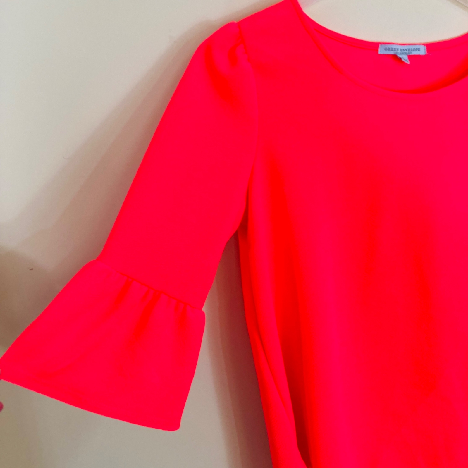 Green Envelope Los Angeles Large Neon Orange Women's … Gem