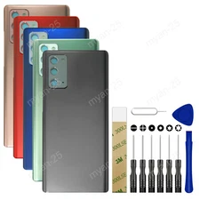 Back Door Battery Cover + Camera Lens For Samsung Galaxy Note 20 5G SM-N981U