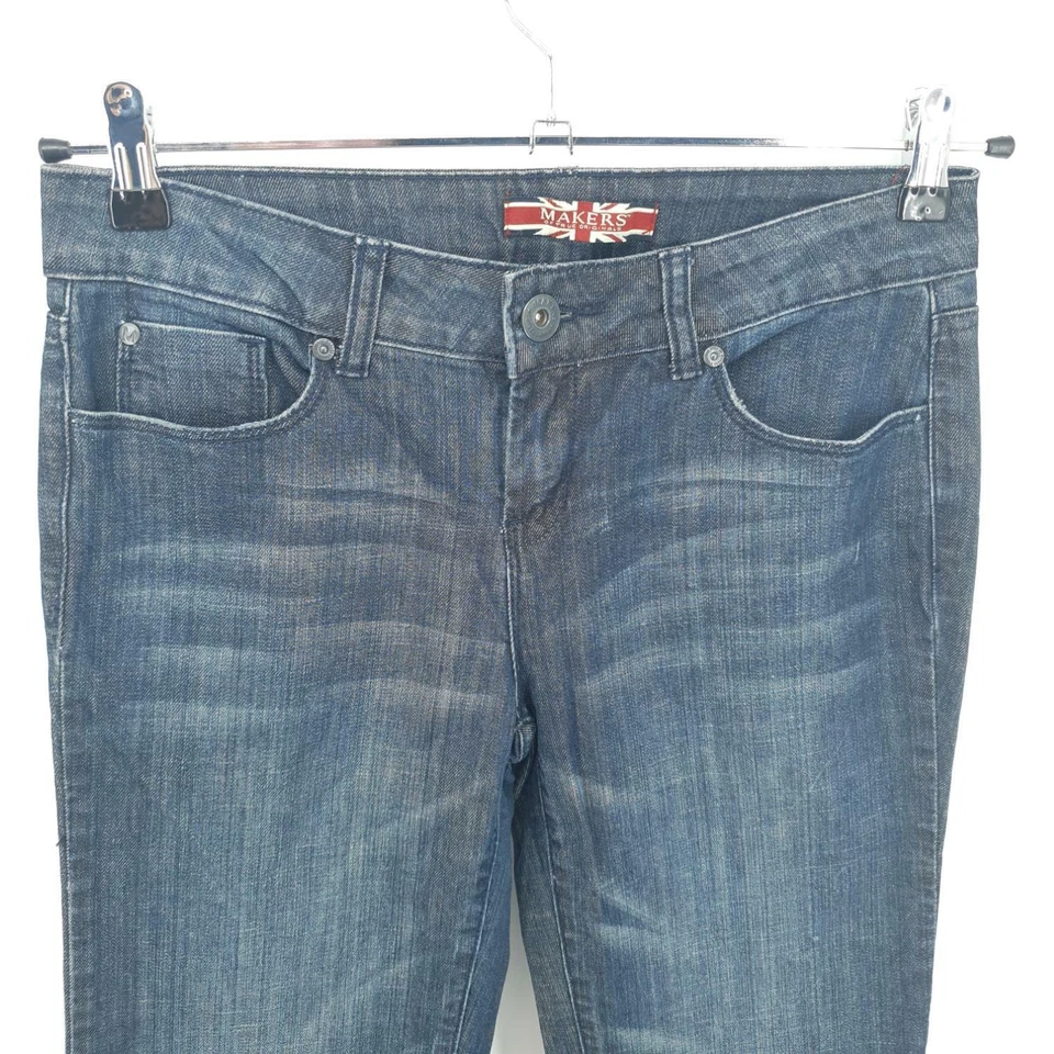 Makers Of True Originals Trousers Jeans Womens 27 Boot Cut British Whiskers - Image 3 of 4