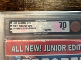 VGA graded JEOPARDY for NES 70 mint condition