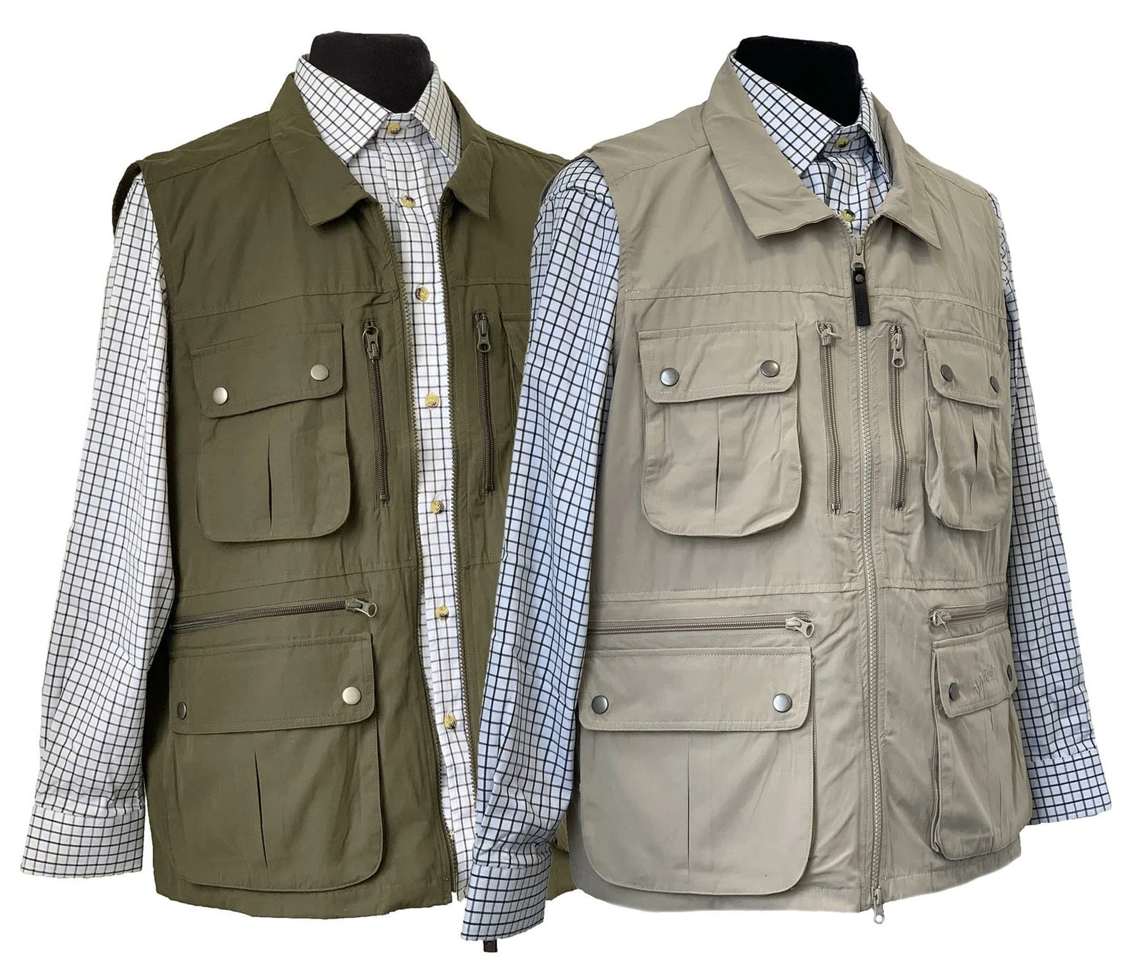 Hazy Blue ADVENTURER Mens Bodywarmer Gilet Work Hunting Fishing Travel Photo
Opens in a new window o