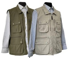 Hazy Blue ADVENTURER Mens Bodywarmer Gilet Work Hunting Fishing Travel Photo