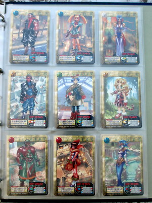 FULL SET x60 Chrono Cross 1999 BANDAI Japan Carddass Trading Card