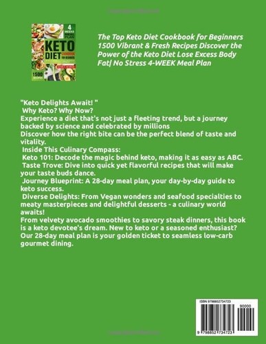Keto Diet Cookbook for Beginners 2024: 1500 Days Can Cook at Home Easy Recipes - Picture 2 of 2