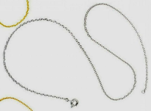 Catenina Di Estensione Per Collana In Argento Sterling 925 - Maglia Barbazzale Lunghezza 10,1 Cm