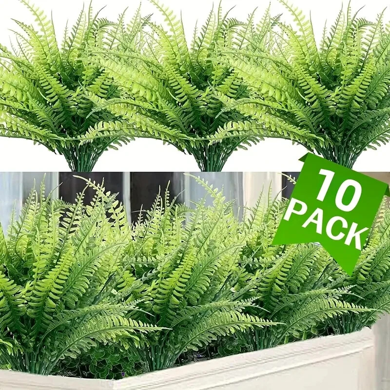 Artificial Plants Boston Ferns Fake Plants Greenery Artificial Plant Outdoor new-image