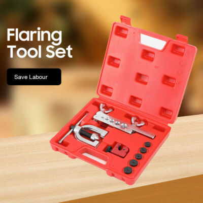 Brake Lines Repair Kit Copper Pipe Flaring Tool 3/16'', 1/4'',5/16'', 3/8'', 1/2 