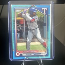 Topps 2024 Bowman Draft Curley Martha /499 Blue