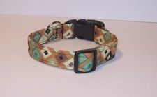 Wet Nose Designs Neutral Tones Navajo Dog Collar Southwestern Western Tribal