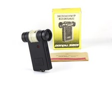 Soviet vintage visual exposure meter Photoexposure RAPRI E 201 Made in USSR