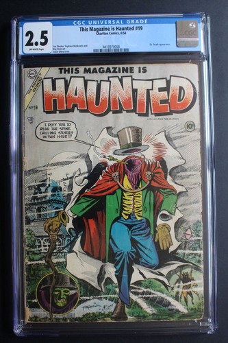 This Magazine is Haunted #19 Pre-Code Injury to Eye DITKO 1954 Moldoff CGC 2.5