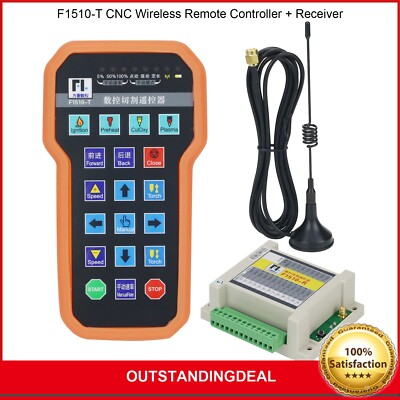 F1510-T CNC Wireless Remote Controller +Receiver For CNC Cutting Machines Sys