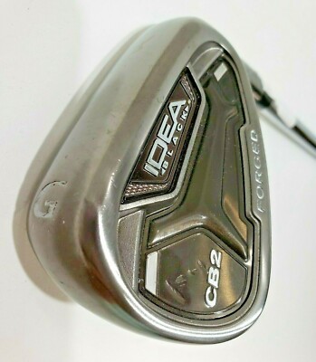 Adams CB2 Black Forged Gap Wedge S400 S Stiff Flex Steel RH GW Black Nickel