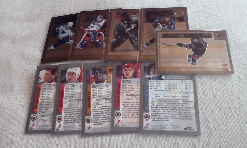 2000-01 Topps Chrome (00-99) part set Hockey Pick cards that you want/need. - Image 4 of 4