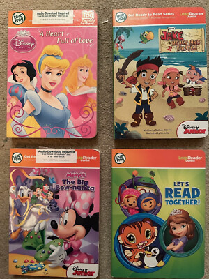 LeapFrog Leap Reader Junior 4 Bücher