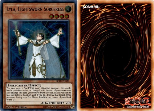 BLLR-EN036 Yugioh, Lyla, Lightsworn Sorceress Ultra Rare 1st Edition - 第 1/1 張圖片