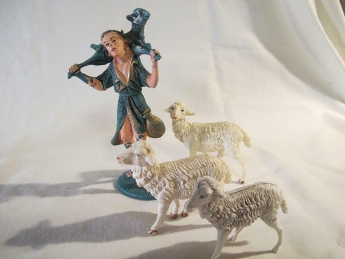 DEPOSE Nativity 11pc. set Figures ITALY Fontanini spider mark Baby Replacement - Picture 3 of 10