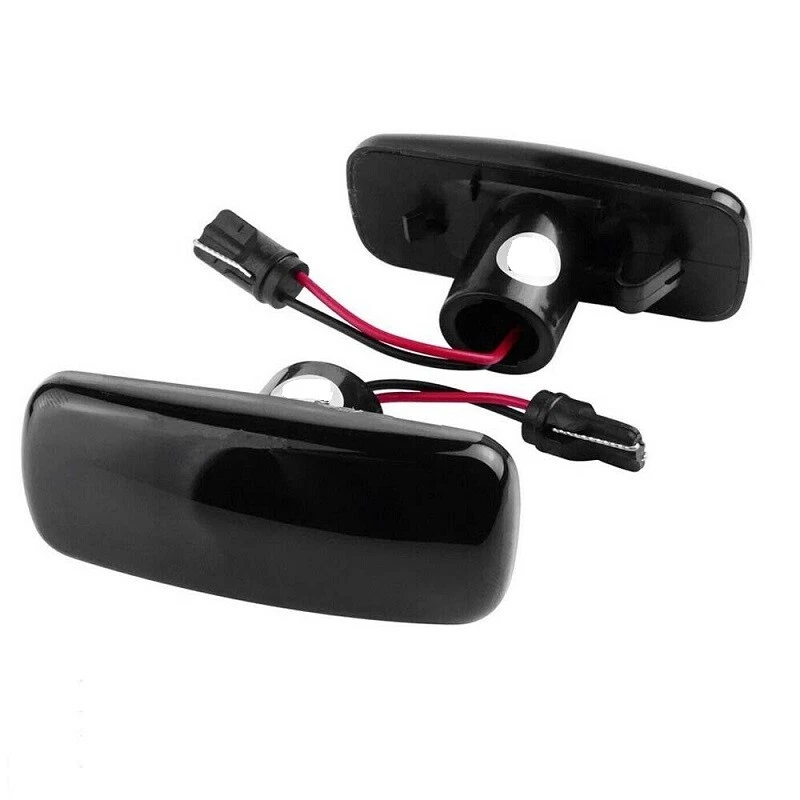 Lente de fumaça âmbar LED luzes indicadoras laterais para Jeep Grand Cherokee/Patriot/Bússola - Imagem 4 de 4