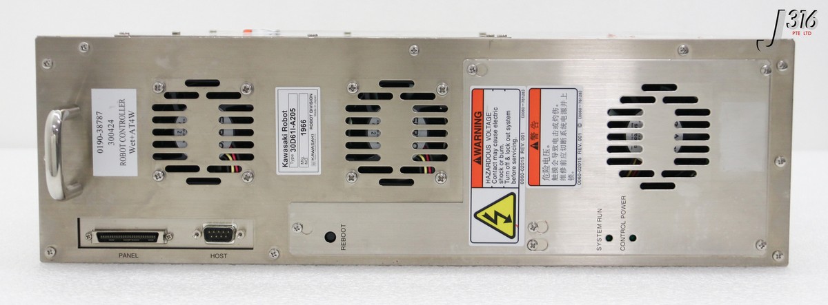 35950 KAWASAKI ROBOT CONTROLLER, WET+AT4W, AMAT 0190-38787 30D61