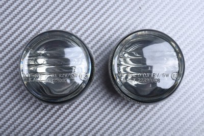Caches Clignotants Avant Fumés Pour Yamaha TDM 900 (2004-2014) – Look Sport & Personnalisation