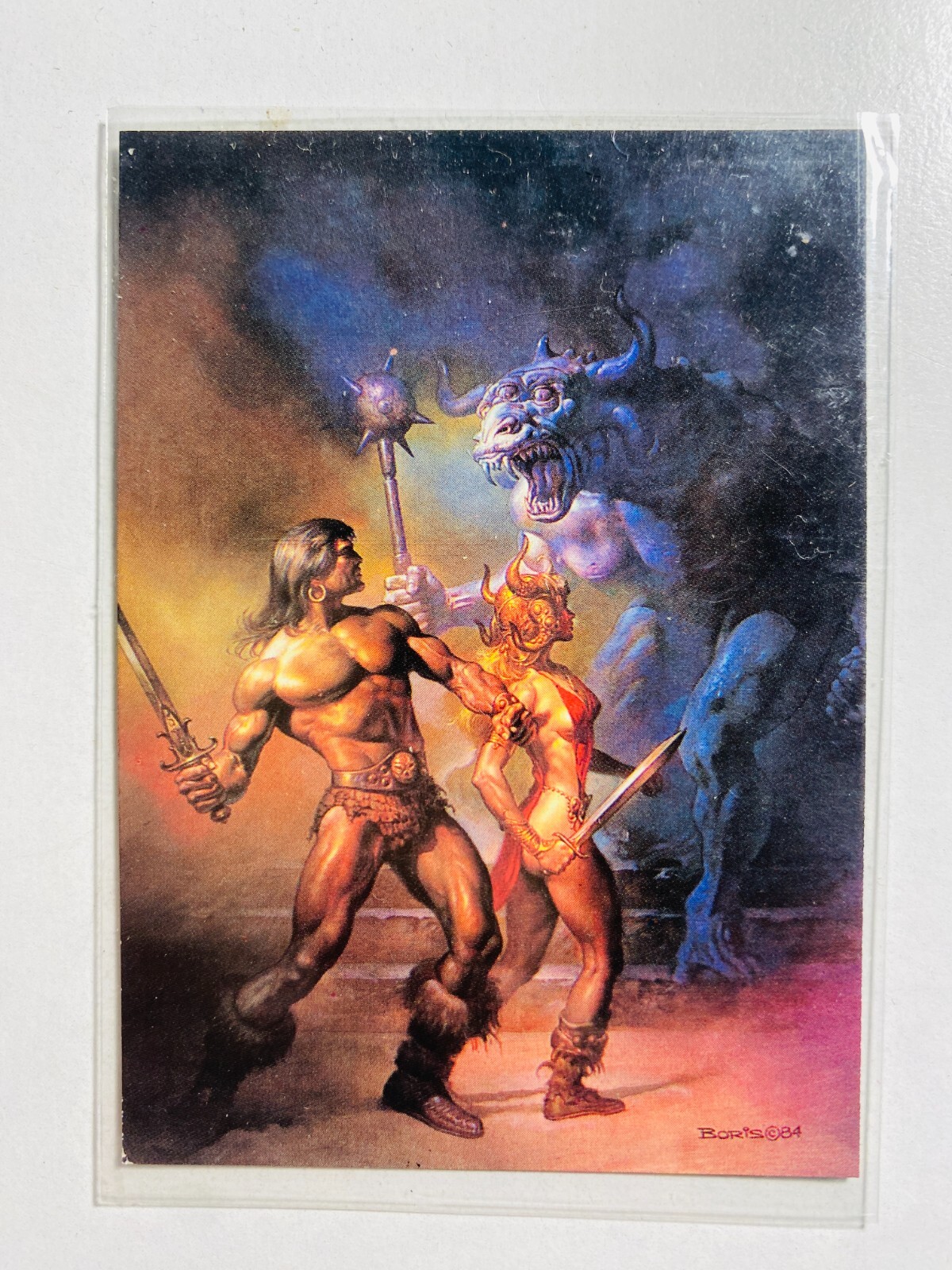 1991 BORIS VALLEJO 49 AGAINST THE ODDS NMMT CARD eBay