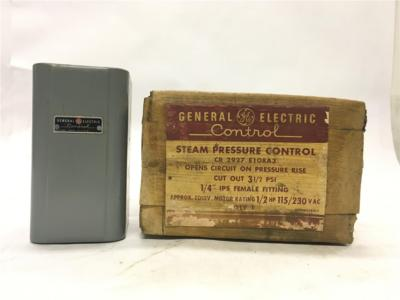 #ad #ad GE CR 2927 E108A3 Cut Out 3 1 2PSI Steam Pressure Control 1 4quot; Female Fitting $111.78