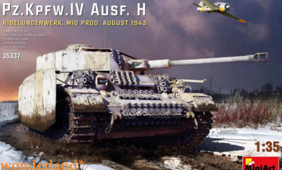 MINIART 35337 1/35 Pz.Kpfw.IV Ausf. H Nibelungenwerk. Mid Prod. August 1943