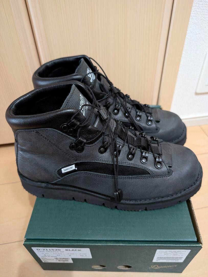 DANNER D211520 CAVE TROOPER WP Leather Boots US8.5 Used From