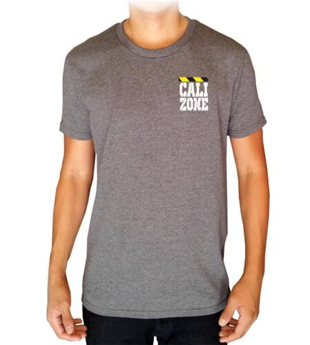 Men's Printed CALI ZONE CALIFORNIA BEAR Funny MMA T-Shirt CHARCOAL  Size L | eBay