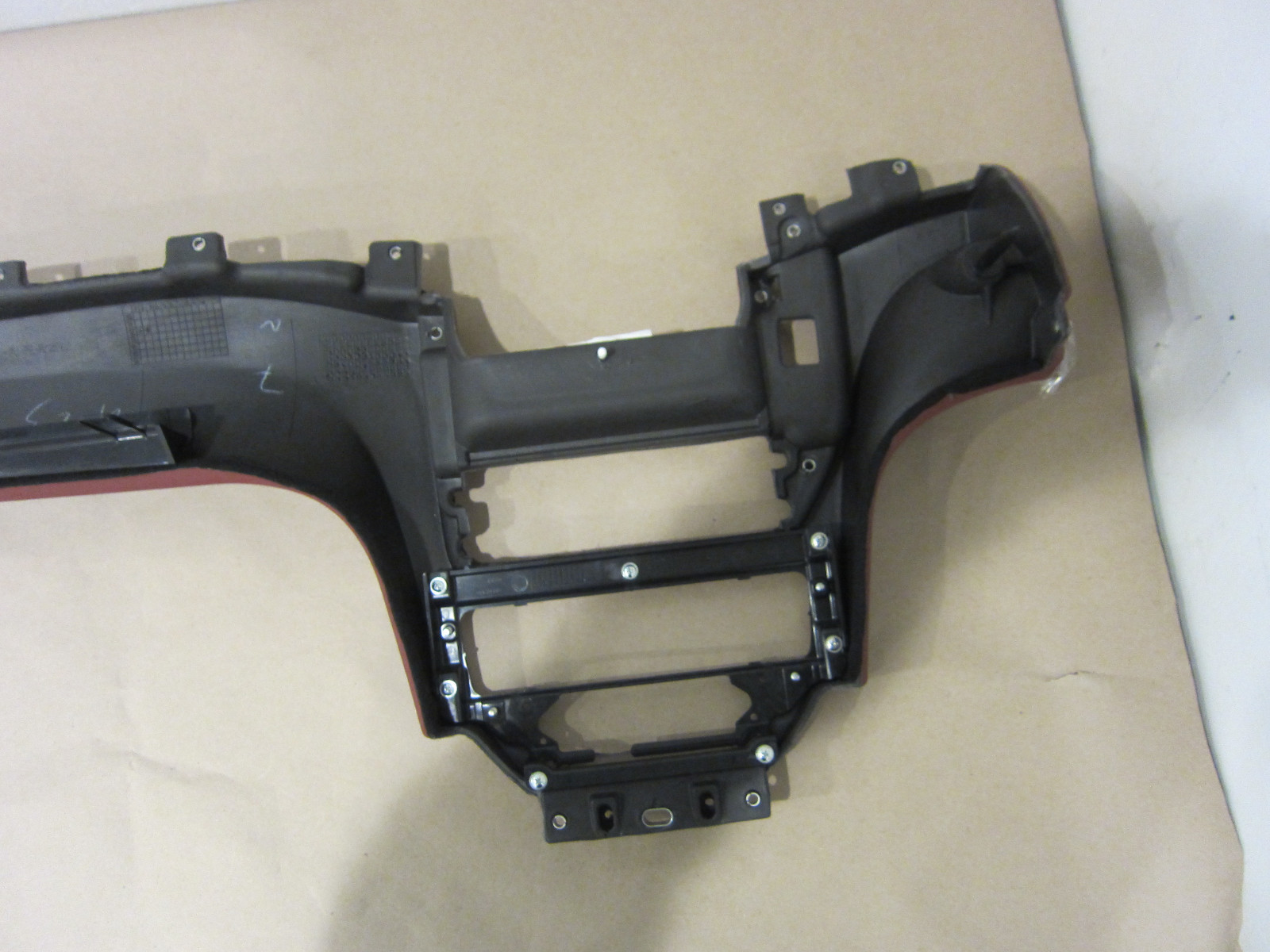 Maserati GranTurimo.  Central Dashboard Trim Panel/Bordeaux (NEW) Part# 69897507
