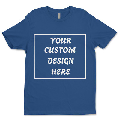 Personalized Custom T-ShirtCustomized w/Photo, Text, Logo DTF on nextlevel shirt
