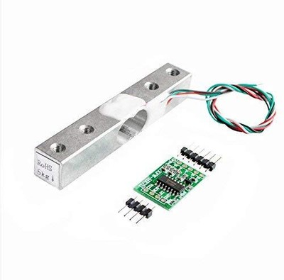 Digital Load Cell Weight Sensor 5KG Portable Electronic Kitchen Scale + HX711...