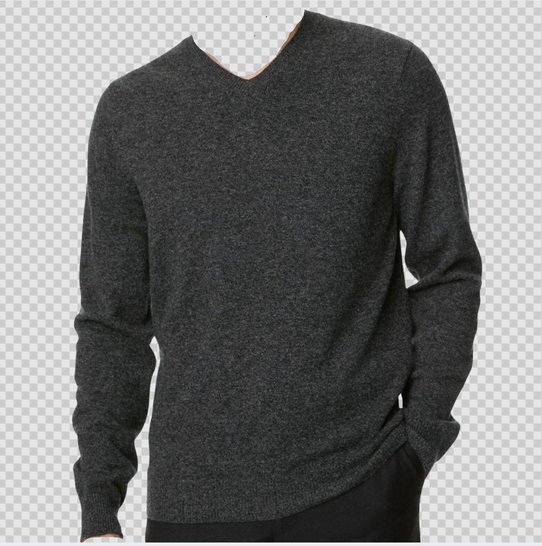 M&S COLLECTION CHARCOAL PURE EXTRA FINE LAMBSWOOL VNECK JUMPER eBay