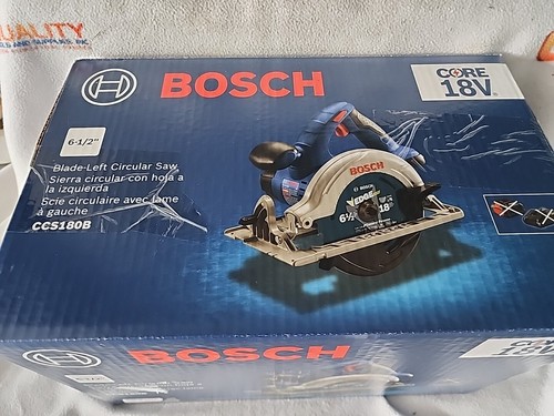 New BOSCH CCS180B 18V Li-Ion Cordless 6-1/2" Circular Saw - Bare Tool - Picture 2 of 4