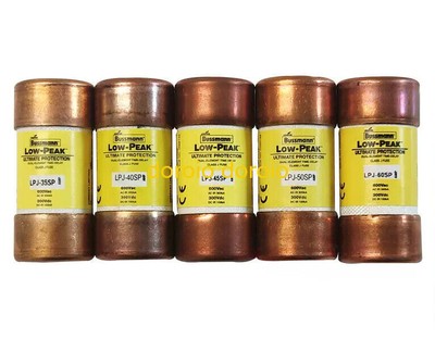 Bussmann LPJ-60SP Fuse 60A Time Delay Class J Dual Element 600V (10PCS/BOX)