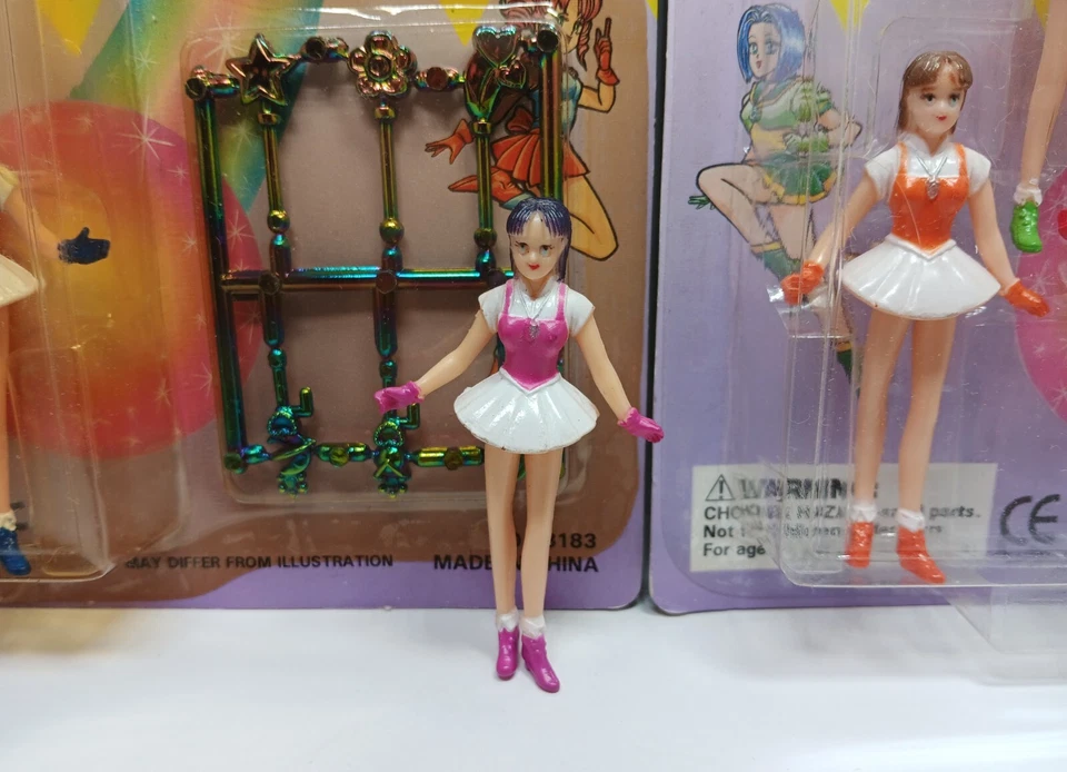 Bonecos vintage E Toys Meteor Girl com acessórios novo na embalagem de "ANDY YANCHUS" - Imagem 2 de 4