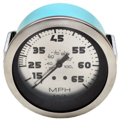 Teleflex Boat Speedometer Gauge 63475 | Bass Fishing 65 MPH 3 3/8 Inch ...