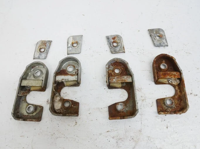 Juego de golpeadores de puerta 80-91 Jeep Grand Wagoneer Cherokee J10 J20 Foto 4 de 4