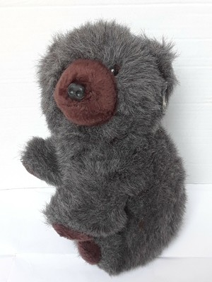 24K Polar Puff Special Effects 1985 Standing Grey Bear #4672